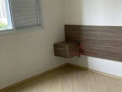 Apartamento com 2 dormitórios para alugar, 56 m² por R$ 3.085,00/mês - Campestre - Santo A