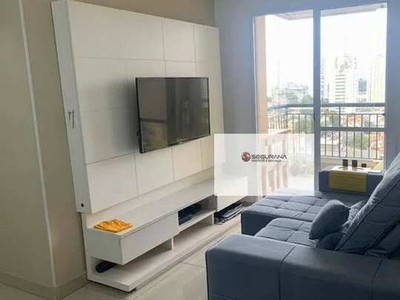 Apartamento com 2 dormitórios para alugar, 61 m² por R$ 3.331,35/mês - Vila Prudente - São