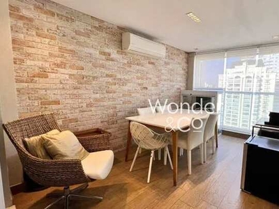 Apartamento com 2 dormitórios para alugar, 68 m² por R$ 7.000/mês - Brooklin - São Paulo/S