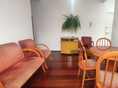Apartamento com 2 dormitórios para alugar, 80 m² por R$ 2.200,00/mês - Campo Grande - Sant