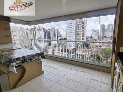 Apartamento com 3 dormitórios para alugar, 104 m² por R$ 6.438,72/mês - Vila Gumercindo