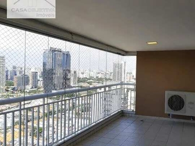 Apartamento com 3 dormitórios para alugar, 130 m² por R$ 9.248,00/mês - Chácara Santo Antô