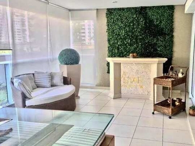 Apartamento com 3 dormitórios para alugar, 138 m² por R$ 14.591,00/mês - Brooklin Paulista