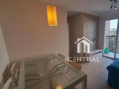 Apartamento com 3 dormitórios para alugar, 58 m² por R$ 2.497/mês - Cocaia - Guarulhos/SP