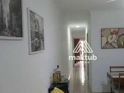 Apartamento com 3 dormitórios para alugar, 84 m² por R$ 3.087,00/mês - Jardim - Santo Andr