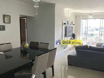 Apartamento com 3 dormitórios para alugar, 90 m² por R$ 3.530,00/mês - Centro - São Bernar