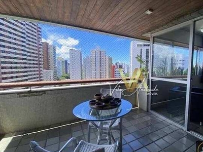 Apartamento com 4 dormitórios para alugar, 208 m² por R$ 5.000,00/mês - Espinheiro - Recif