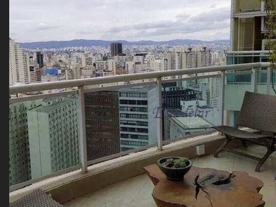 Apartamento Duplex com 2 dormitórios para alugar, 139 m² por R$ 17.900,00/mês - Cerqueira