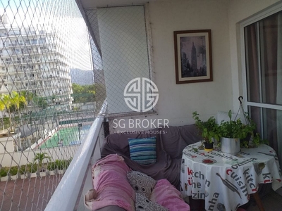 Apartamento em Recreio dos Bandeirantes, Rio de Janeiro/RJ de 91m² 3 quartos à venda por R$ 584.000,00