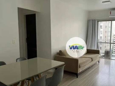 Apartamento Flat 2 Dormitórios Mobiliado Metrô MASP Para Alugar, 58 m² por R$ 6.500/mês