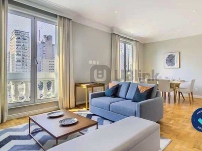 Apartamento para alugar no Jardim Paulista com 02 dormitórios 100 m²