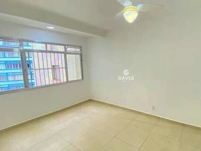 Apartamento para aluguel tem 58 metros quadrados com 1 quarto em Centro - São Vicente - SP