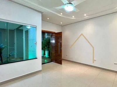 Casa com 3 dormitórios para alugar, 202 m² por R$ 4.717/mês - Terras de Santa Bárbara - Sa