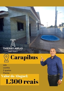 Casa em Carapibus, Conde/PB de 60m² 2 quartos para locação R$ 1.300,00/mes