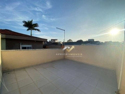 Cobertura com 2 dormitórios, 88 m² - venda por r$ 295.000,00 ou aluguel por r$ 1.820,00/mês - vila junqueira - santo andré/sp