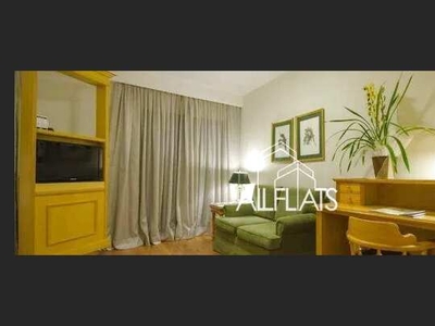 Flat com 1 dormitório para alugar, 30 m² por R$ 6.880/mês em Moema - São Paulo/SP