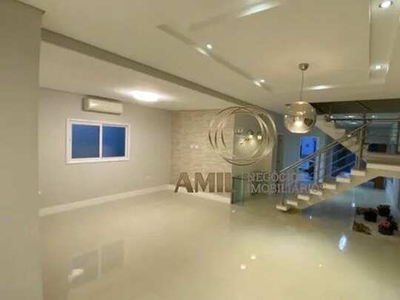 LJM - RA Amil Aluga Casa Alto Padrão, 4 suites, 5 banheiros - Condomínio Florada da Serra