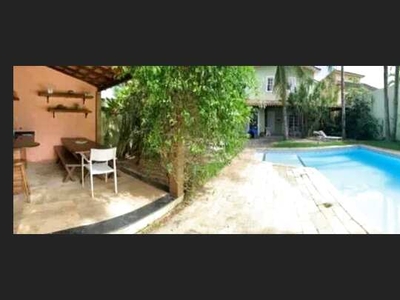 RECREIO-EXCELENTE CASA TRIPLEX DE 360M2/ 5 QUARTOS, 3 SUÍTES + SÓTÃO. PISCINA E CHURRASQUE