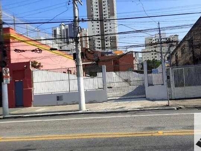 Terreno, 281 m² - venda por R$ 1.500.000 ou aluguel por R$ 9.620/mês - Tatuapé - São Paulo