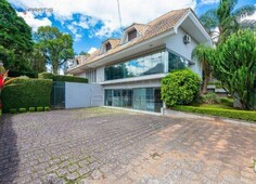 Casa com 5 dormitórios para alugar, 500 m² por r$ 10.073,39/mês - mossunguê - curitiba/pr