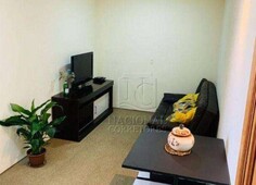 Flat com 1 dormitório, 45 m² - venda por R$ 230.000,00 ou aluguel por R$ 3.500,00/mês - Centro - Santo André/SP