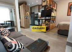 Loft com 1 dormitório à venda, 39 m² por r$ 430.000,00 - jardim do mar - são bernardo do campo/sp