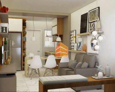 Apartamento com 2 dormitórios à venda, 44 m² por R$ 168.000,00 - Parque Marechal Rondon
