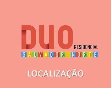 Apartamento para venda com 54 metros com 2/4 no Duo Salvador Norte em Areia Branca - Salva