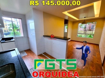 Condomínio Orquídea - Villa Jardim Torquato, 2 quartos, térreo, use FGTS, Reformado, Aceit