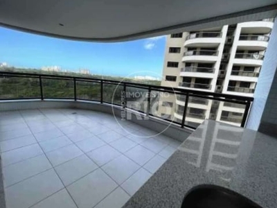 Apartamento com 3 quartos à venda na avenida salvador allende, --, barra da tijuca, rio de janeiro, 110 m2 por r$ 1.000.000