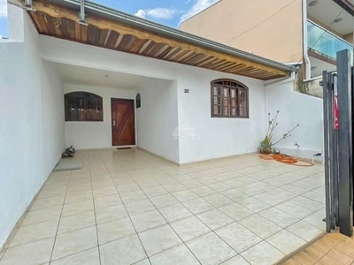 Casa em condomínio fechado com 3 quartos à venda na rua bahia, 06, vila guaraci, colombo, 110 m2 por r$ 299.000