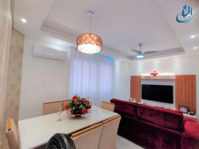 Apartamento com 3 quartos à venda no Boqueirão, Praia Grande por R$ 380.000