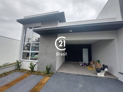 Casa com 3 dormitórios à venda, 160 m² por R$ 1.220.000,00 - Condomínio Jardim Brescia - Indaiatuba/SP