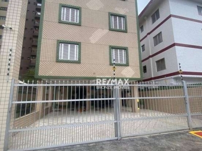 Kitnet com 1 dormitório à venda, 39 m² por r$ 149.000,00 - boqueirão - praia grande/sp