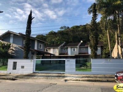 Sobrado- condomínio fechado bairro nova brasilia - joinville sc - buch imóveis