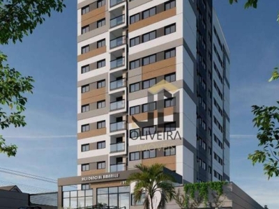 Apartamento com 1 dormitório à venda, 46 m² por r$ 331.965,00 - residencial amarilis- atibaia/sp