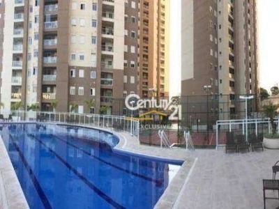 Apartamento com 2 dormitórios, 73 m² - venda por r$ 600.000,00 ou aluguel por r$ 3.922,92/mês - condomínio premium residence - indaiatuba/sp