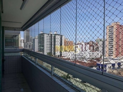 Apartamento com 2 dormitórios à venda, 84 m² por r$ 480.000,00 - canto do forte - praia grande/sp