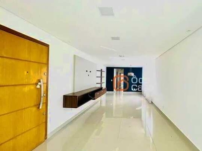 Apartamento com 4 quartos para alugar, 175 m² por R$ 5.400/mês - Itapoã - Belo Horizonte/M