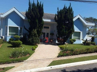 Casa com 4 dormitórios, 620 m² - venda por r$ 2.800.000,00 ou aluguel por r$ 13.285,00/mês - granja viana - cotia/sp