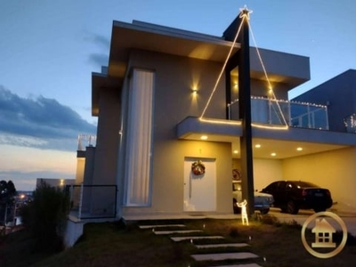Casa com 4 dormitórios para alugar, 199 m² por r$ 8.115/mês - central parque - salto/sp