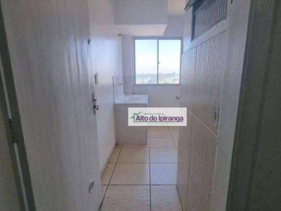 Cobertura com 1 dormitório para alugar, 170 m² por r$ 2.752,00/mês - jabaquara (zona sul) - são paulo/sp