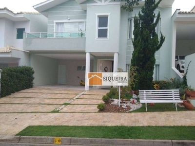 Condomínio sunset - casa com 4 dormitórios para alugar, 372 m² por r$ 16.783/mês - parque campolim - sorocaba/sp