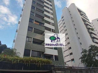 Flat com 1 dormitório para alugar, 38 m² por r$ 1.800,00/mês - piedade - jaboatão dos guararapes/pe