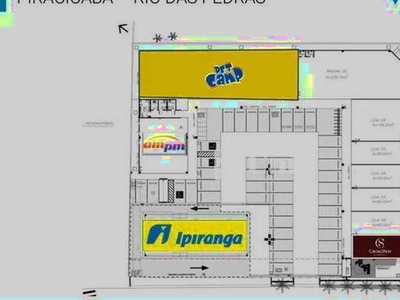 Sala para alugar, 108 m² por R$ 5.292,00/mês - Piracicamirim - Piracicaba/SP