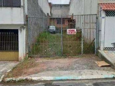 Terreno à venda, 125 m² por r$ 218.000,00 - parque continental iv - guarulhos/sp