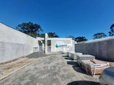 Terreno à venda, 155 m² por r$ 195.000,00 - barreirinha - curitiba/pr