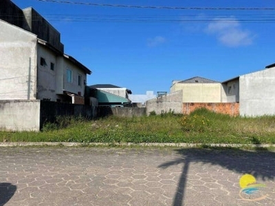 Terreno à venda, 187 m² por r$ 150.000,00 - volta ao mundo ii - itapoá/sc