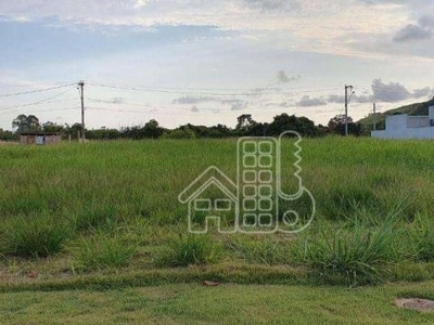 Terreno à venda, 400 m² por r$ 235.000,00 - cajueiros (itaipuaçu) - maricá/rj