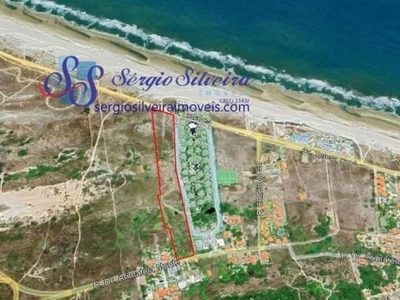 Terreno em excelente localização frente ao mar com 34.232m²